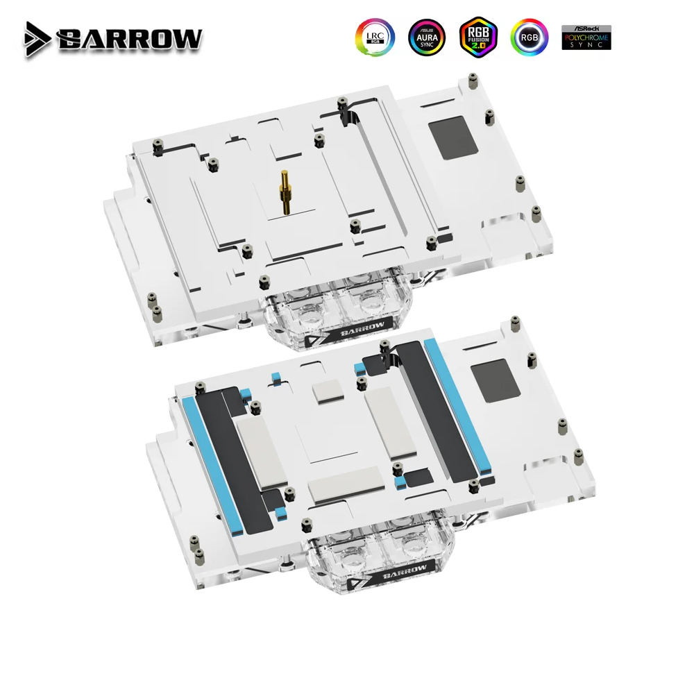 Rtx 4090 Water Block - บล็อกน้ำระบายความร้อน GPU แบบเต็มบล็อก สำหรับการ์ดจอ ASUS ROG