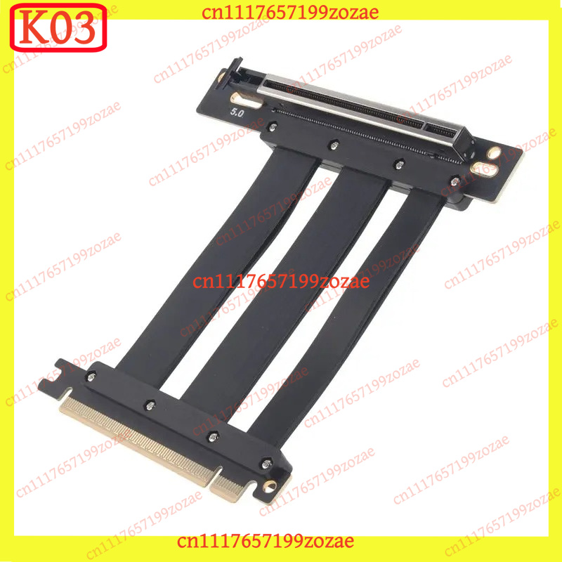 Pcie 5.0 Gpu Riser Cable - สายต่อขยาย K03 PCIe 5.0 X16 แบบสล็อต