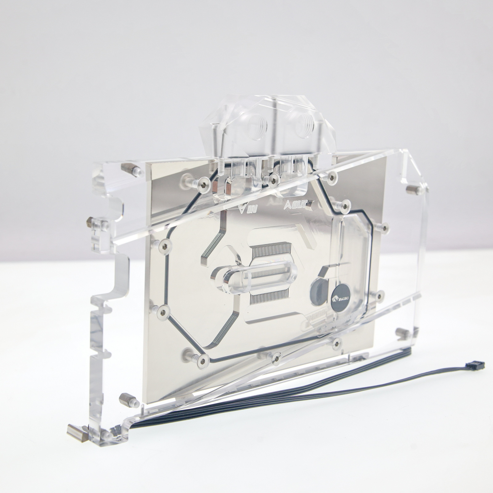 Rtx 4090 Water Block - Bykski Full Cover RGB GPU Block