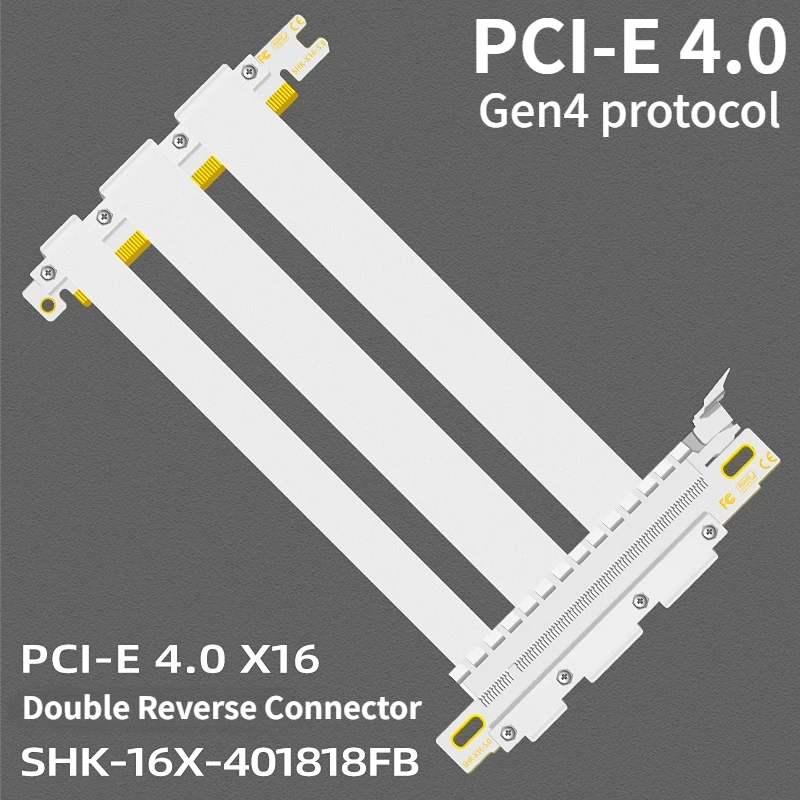 Itx Gpu Riser Pcie 4.0 16X - สายเชื่อมต่อ PCI Express 4.0 16X แบบ