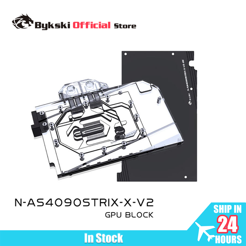 Rtx 4090 Water Block - Bykski N-AS4090STRIX-X-V2 /บล็อก GPU สำหรับการ์ดจอ ASUS