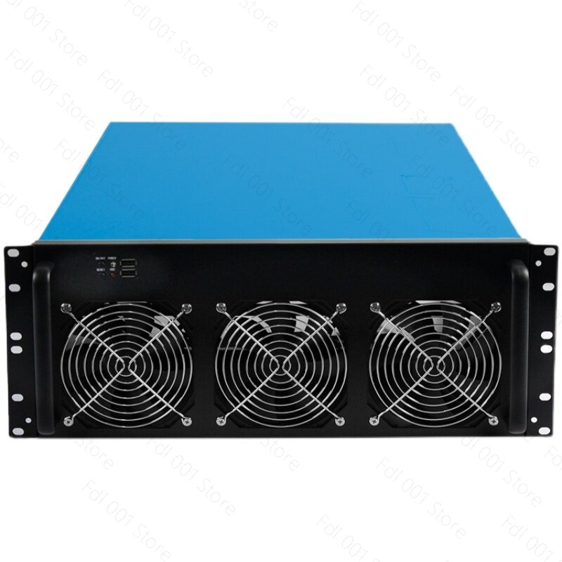 Server Gpu Chassis 4U - เคสใส่การ์ดจอ 4U รองรับการ์ดจอ 6/8 ตัว สำหรับห้องคอมพิวเตอร์