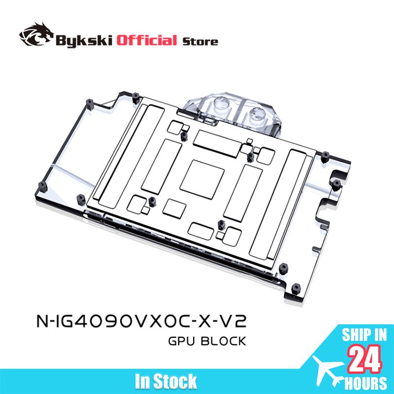 Rtx 4090 Water Block - Bykski N-IG4090VXOC-X-V2 บล็อกน้ำสำหรับสีสัน GeForce RTX 4090