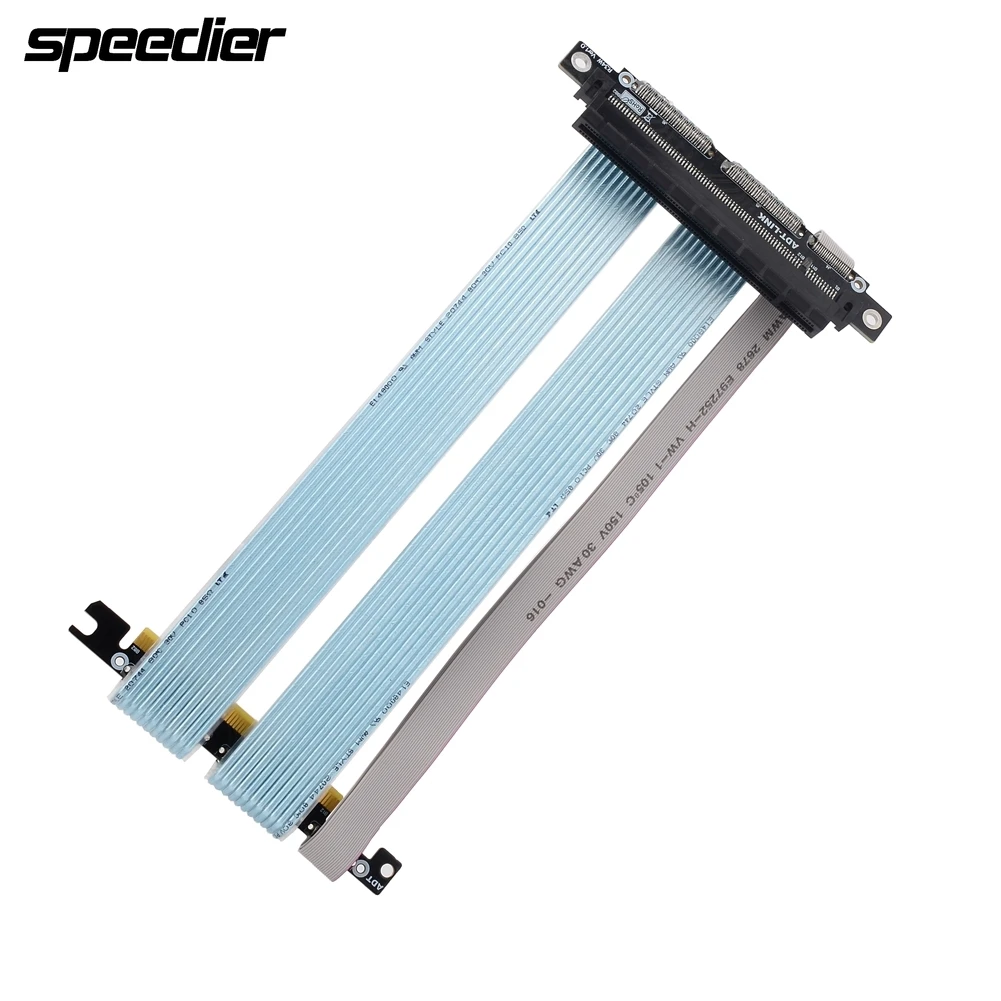 Itx Gpu Riser Pcie 4.0 16X - Riser PCI Express 4.0x16 Riser คู่ย้อนกลับ