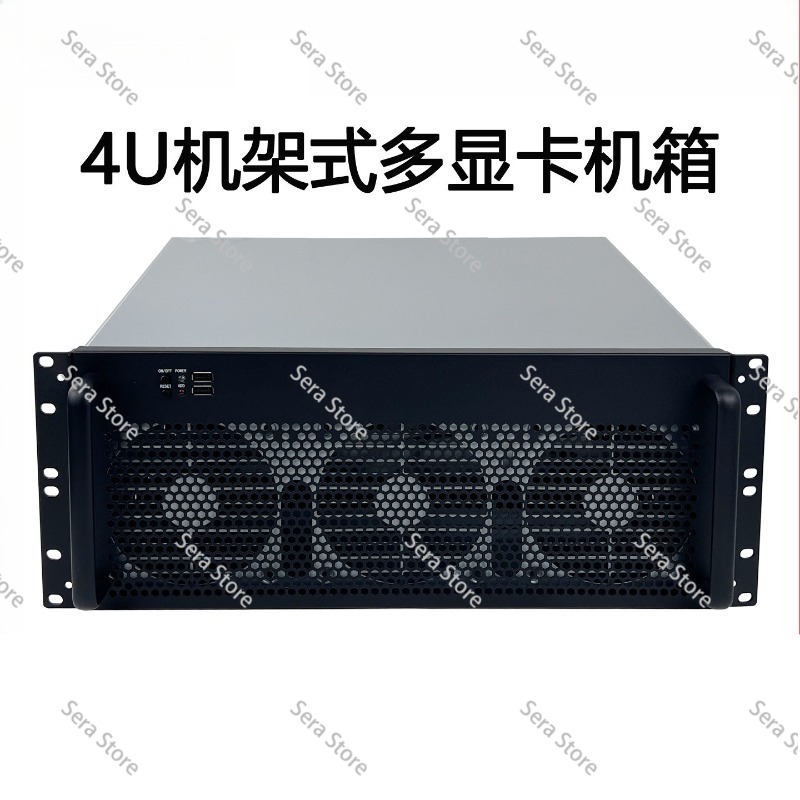 Server Gpu Chassis 4U - เคสคอมพิวเตอร์ 4U รองรับการ์ดจอหลายตัว 6/8 ตัว พร้อมช่องต่อ