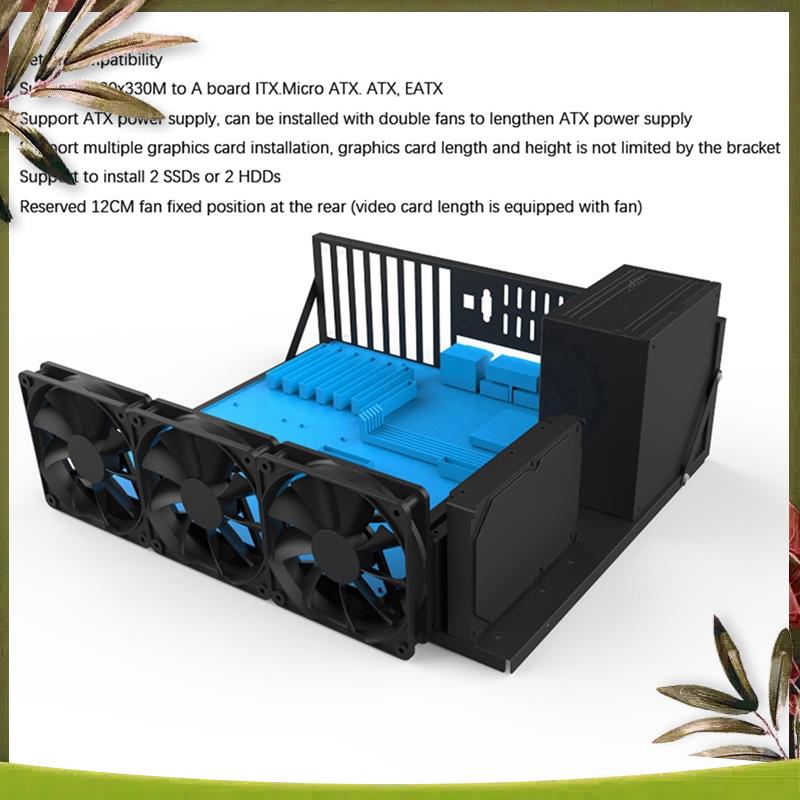 New-3X การทําเหมืองแร่กรอบการท - Gpu Mining Rig Frame 8 Gpu บทวิจารณ์และราคา