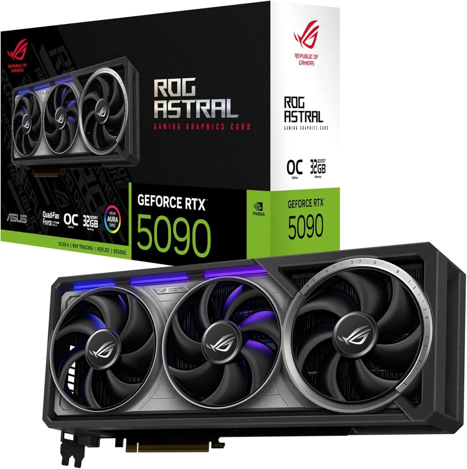 ASUS ROG Astral GeForce RTX ให - Rtx 5090 32Gb บทวิจารณ์และราคา