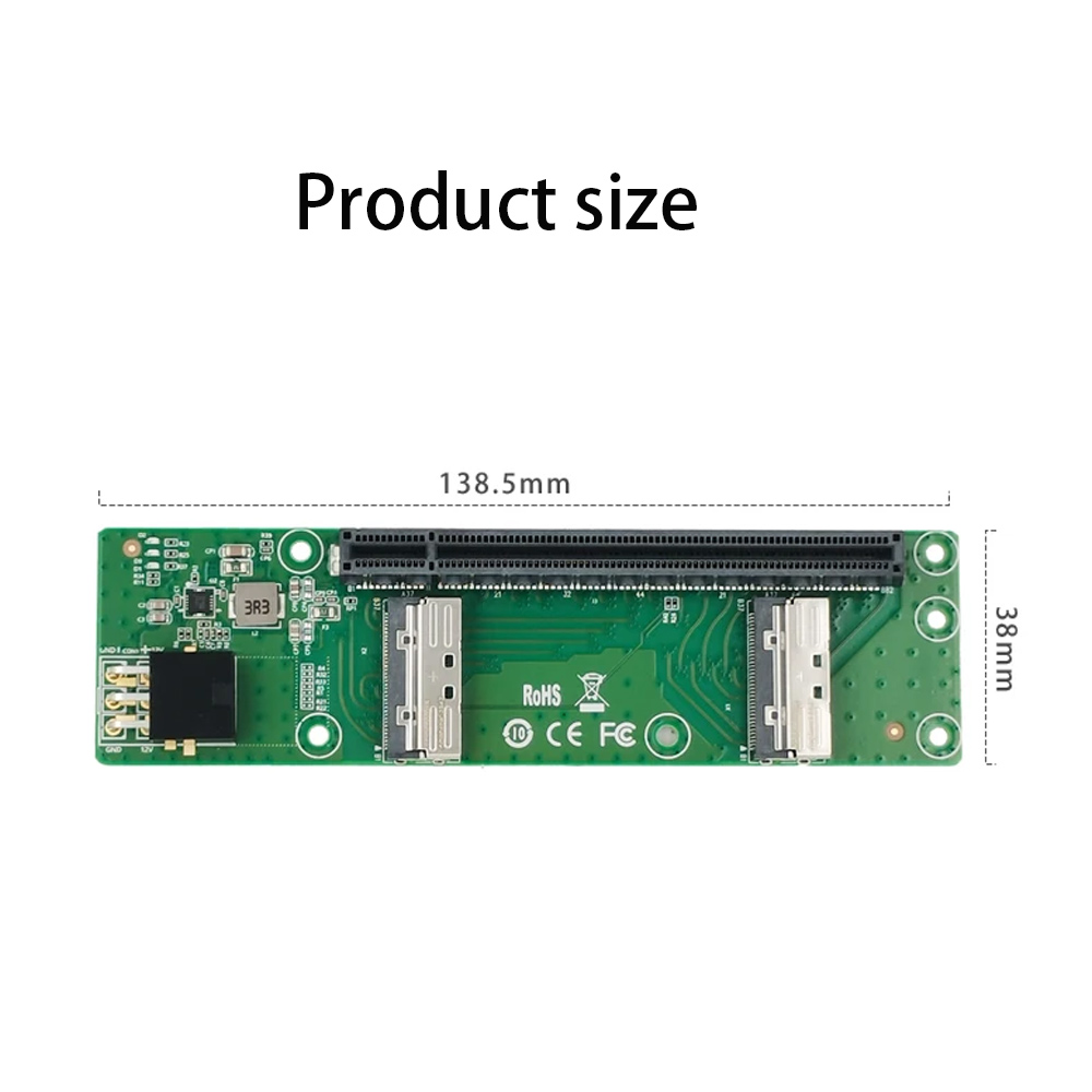 สายต่อขยายการ์ดจอภายนอก PCIe 5 - Pcie 5.0 Gpu Riser Cable บทวิจารณ์และราคา