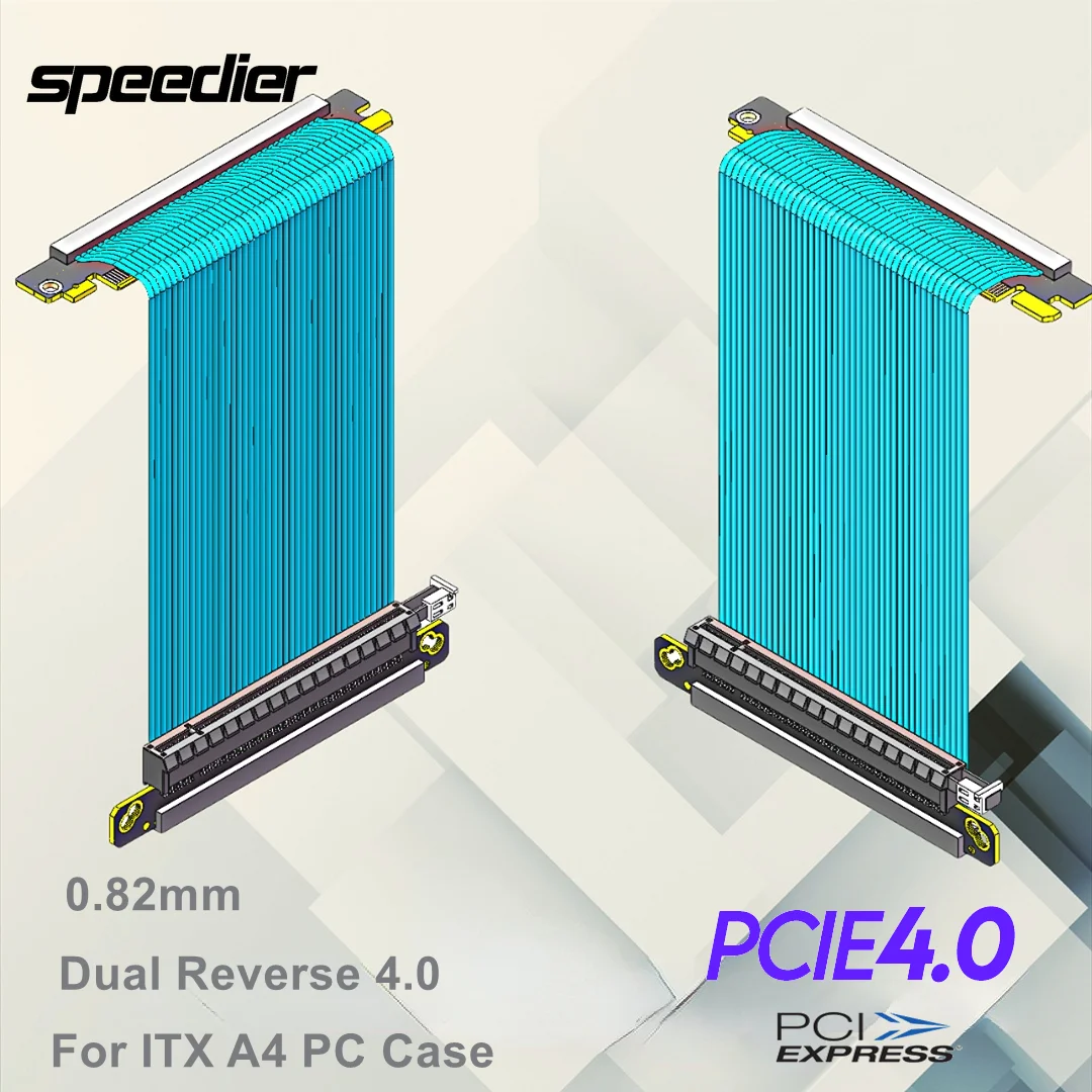 ย้อนกลับคู่ Pci-e 4.0 Riser สา - Itx Gpu Riser Pcie 4.0 16X บทวิจารณ์และราคา