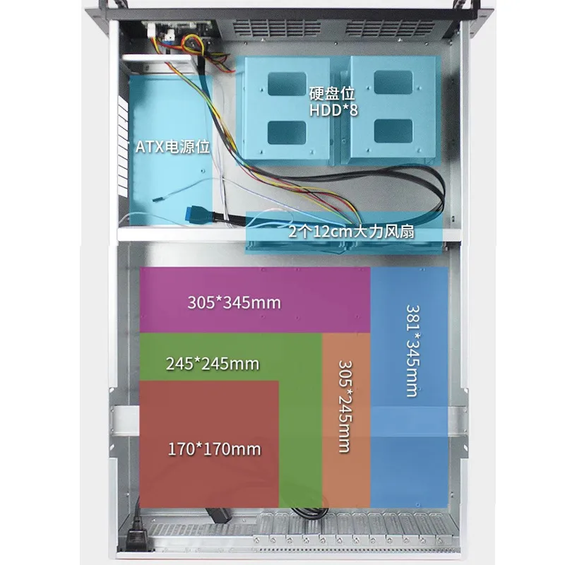 สำหรับแชสซีเซิร์ฟเวอร์ 4U ประส - Server Gpu Chassis 4U บทวิจารณ์และราคา