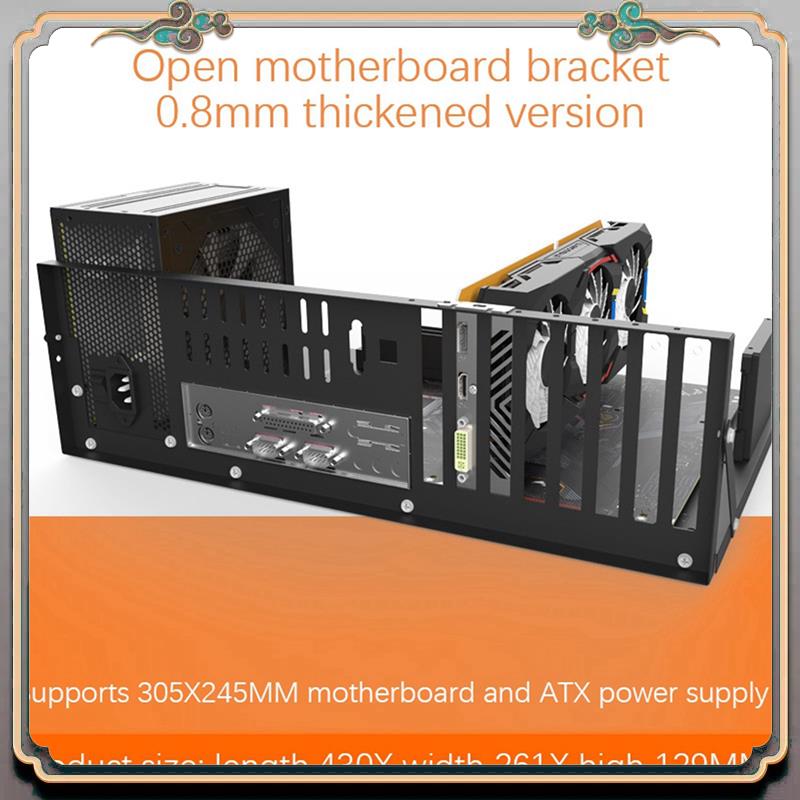ทนทาน 2X การทําเหมืองแร่กรอบกา - Gpu Mining Rig Frame 8 Gpu บทวิจารณ์และราคา