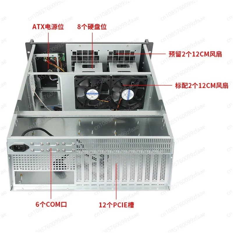 แชสซีเซิร์ฟเวอร์คอมพิวเตอร์ 4U - Server Gpu Chassis 4U บทวิจารณ์และราคา