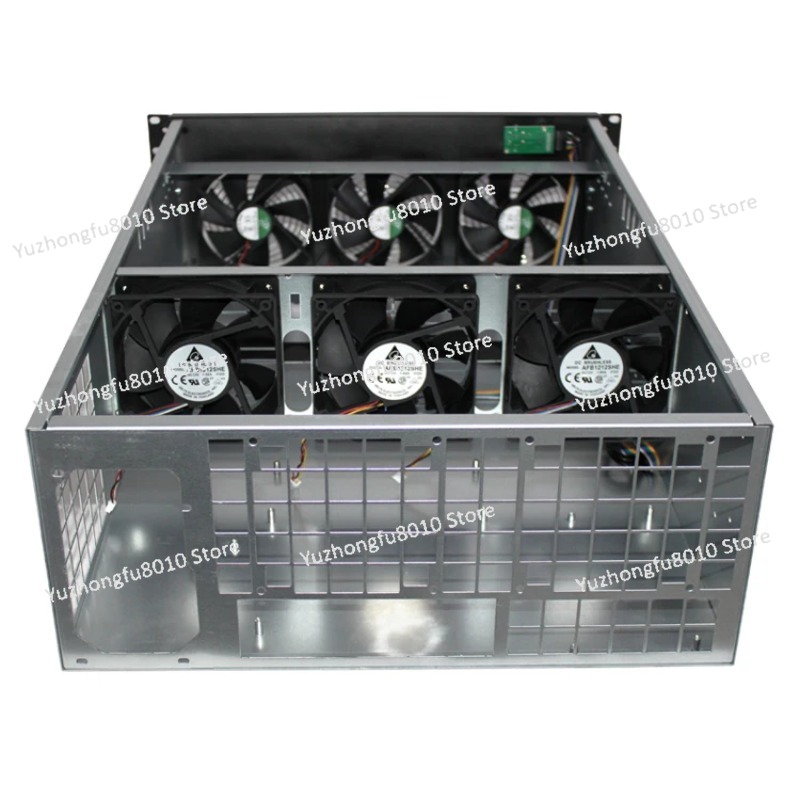 เคส 4U สำหรับ 6 หรือ 8 การ์ดจอ - Server Gpu Chassis 4U บทวิจารณ์และราคา