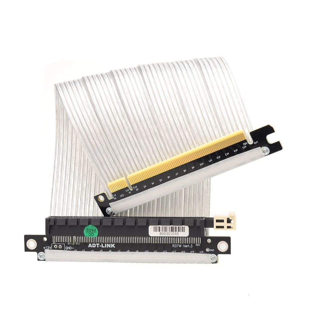 เงินสีขาวย้อนกลับ PCIE 4.0 Shi - Itx Gpu Riser Pcie 4.0 16X บทวิจารณ์และราคา