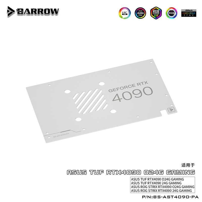 บล็อกน้ำแบบเต็มตัว BARROW G1/4 - Rtx 4090 Water Block บทวิจารณ์และราคา