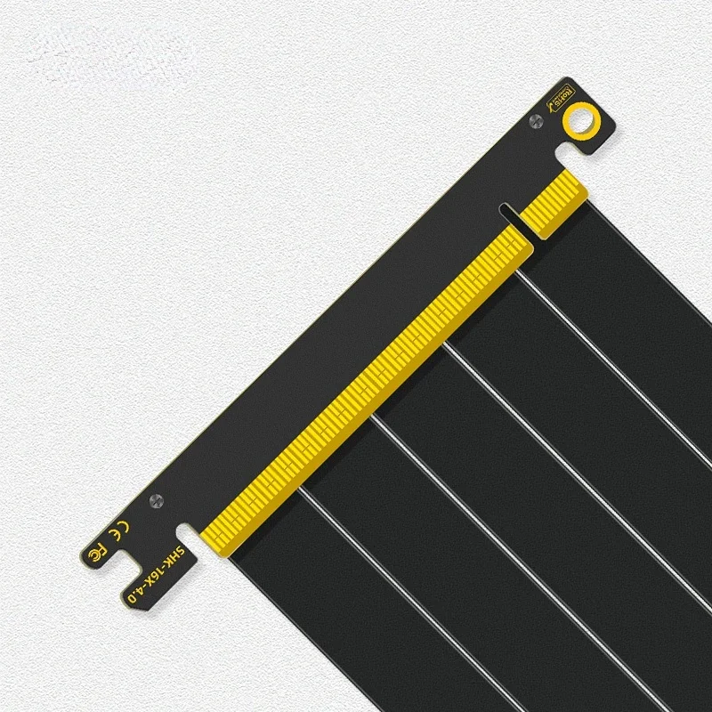 สีดำสีขาวคู่กราฟิก PCIe 4.0X16 - Itx Gpu Riser Pcie 4.0 16X บทวิจารณ์และราคา