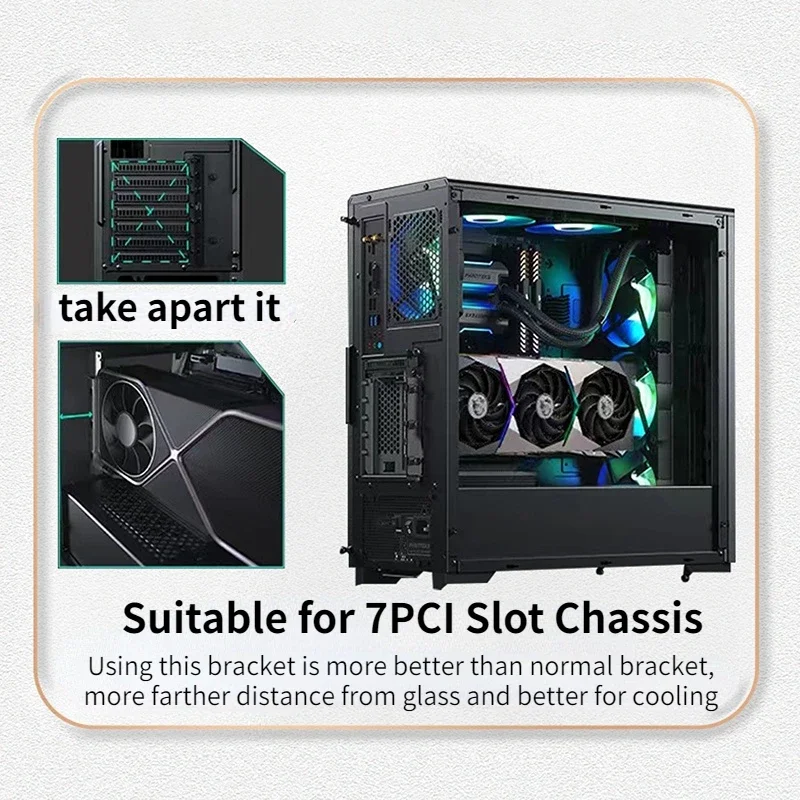 ขาตั้งยึดการ์ดจอแนวตั้งสำหรับค - Pcie 5.0 Gpu Riser Cable บทวิจารณ์และราคา