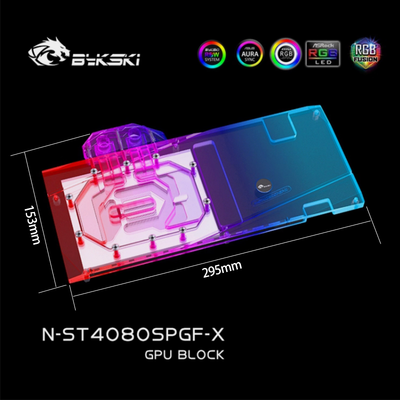 Bykski N-ST4080SPGF-X บล็อกระบ - Rtx 4080 Super 16Gb บทวิจารณ์และราคา