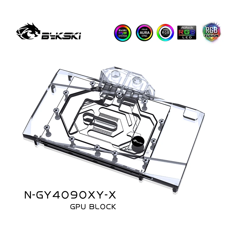 บล็อก GPU Bykski N-GY4090XY-X  - Rtx 4090 Water Block บทวิจารณ์และราคา