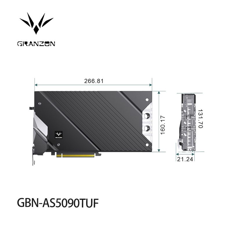 บล็อกน้ำ GPU Granzon สำหรับการ - Rtx 5090 32Gb บทวิจารณ์และราคา